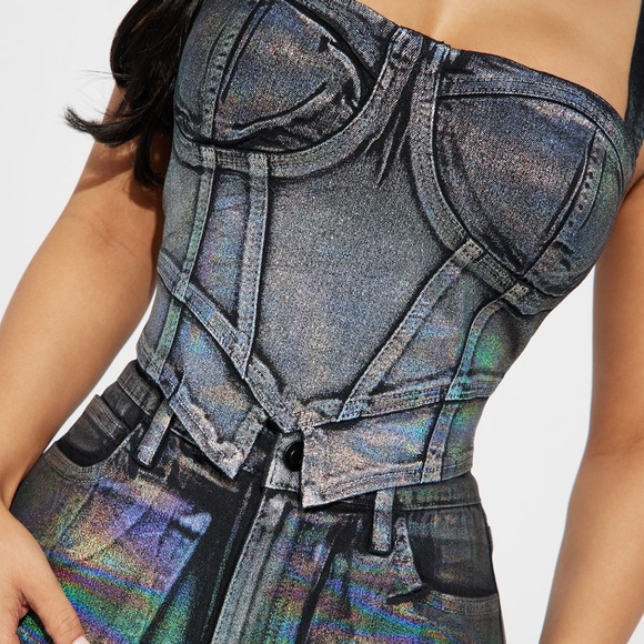 Metallic Pant Set - Picture 2 of 12